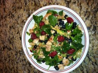 Grilled Chicken Berry Salad