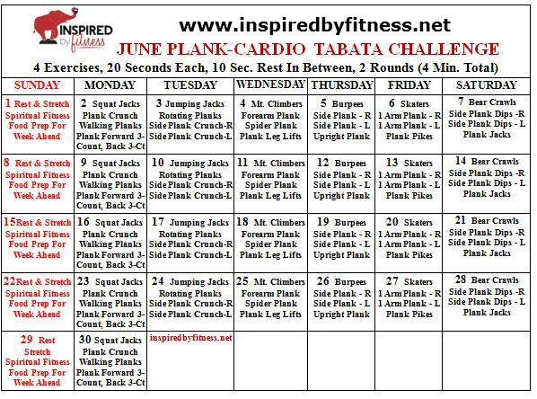June Fitness Challenge